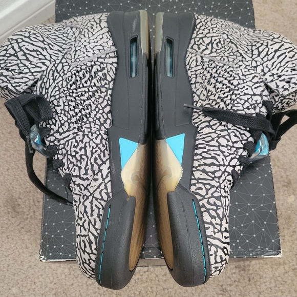 AIR JORDAN RETRO 5 "3LAB5" GAMMA BLUE  Sz 11 - Picture 6 of 10